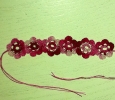 Rosarotes Blümchen-Armband Rosarotes Blümchen-Armband